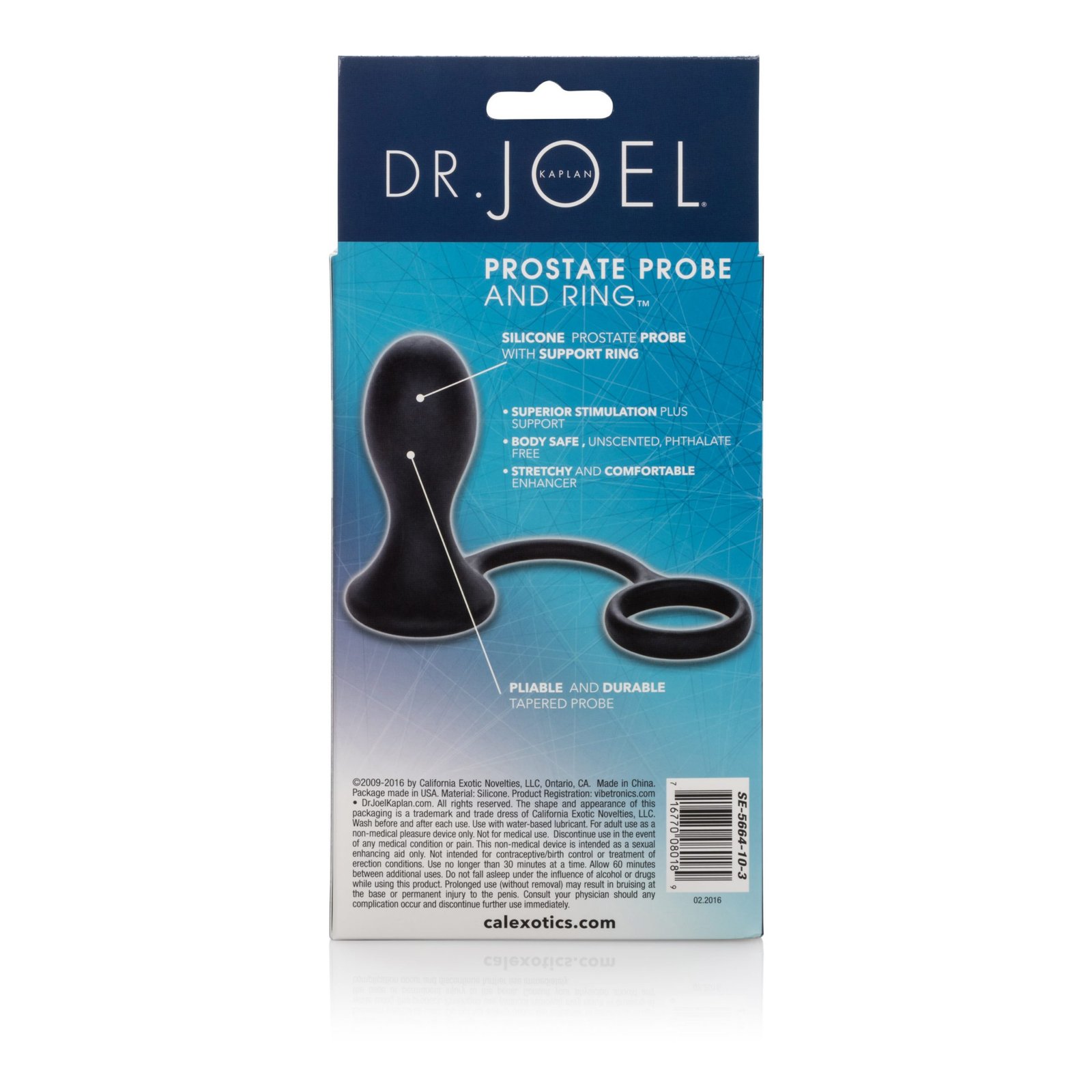 0B02cDXL79hXbbvW8xjFz3lvn8MxRjaa.jpg Dr. Joel Kaplan Prostate Probe and Ring - Black - Image 1
