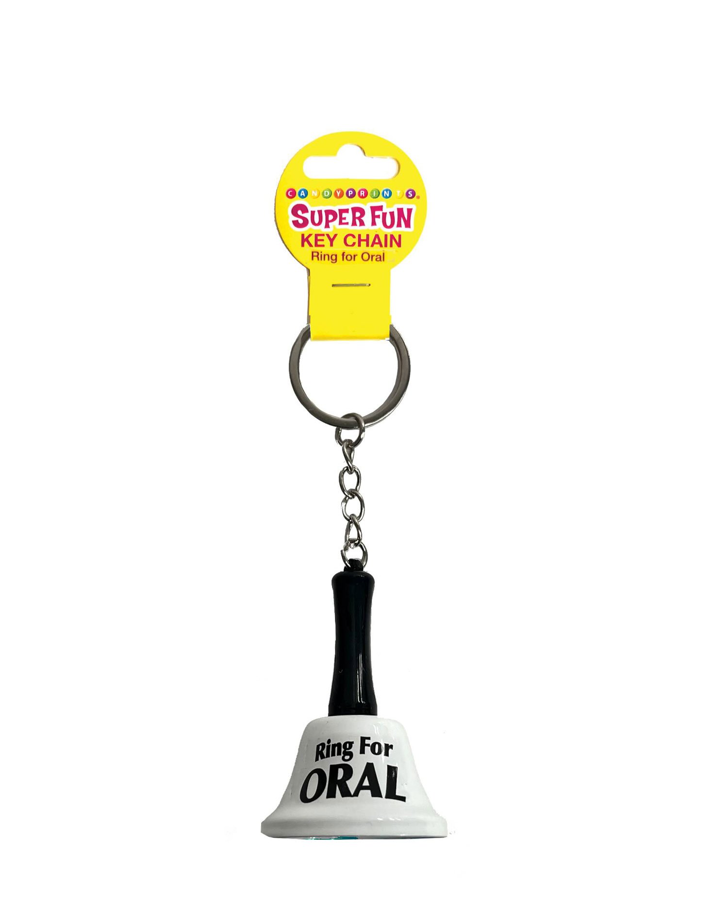 0DPJ5FctoPOvjc7qjWSAqXWiG6LSKAZh.jpg Super Fun Key Chain, Ring for Oral - White - Image 1