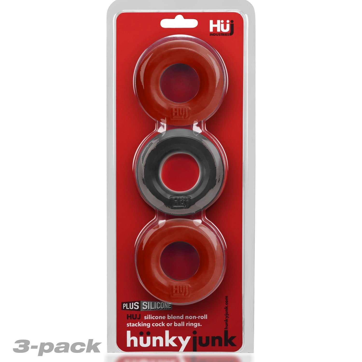 0hPTJrlJoNgliV8Wx7i4gePUhJlAvp4C.jpg Huj3 C-Ring 3-Pack - Cherry / Ice - Image 1
