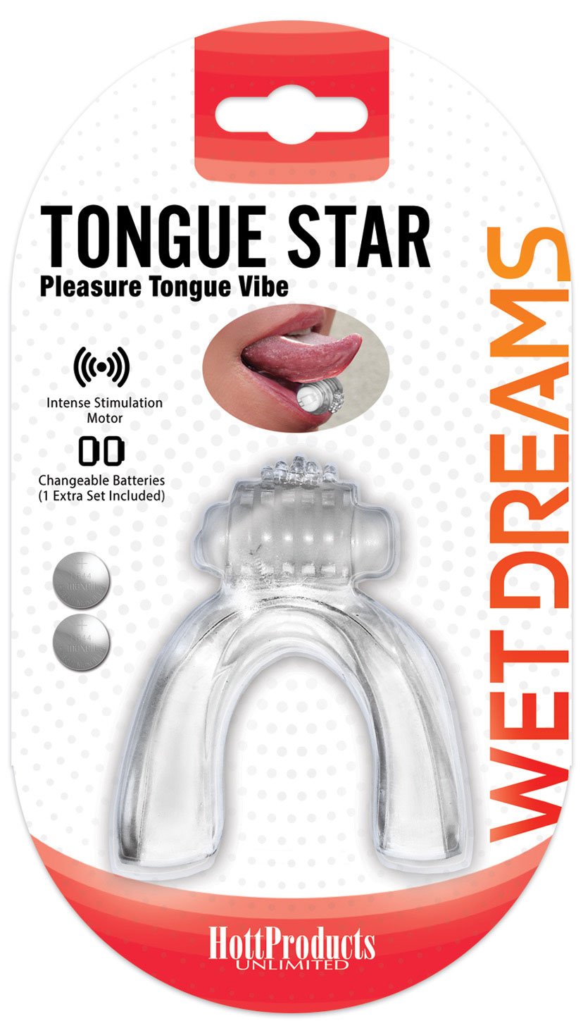 0lDKqqhp30XS3ERdKqDk3hFtdln2eCHG.jpg Wet Dreams Tongue Star - Clear - Image 1