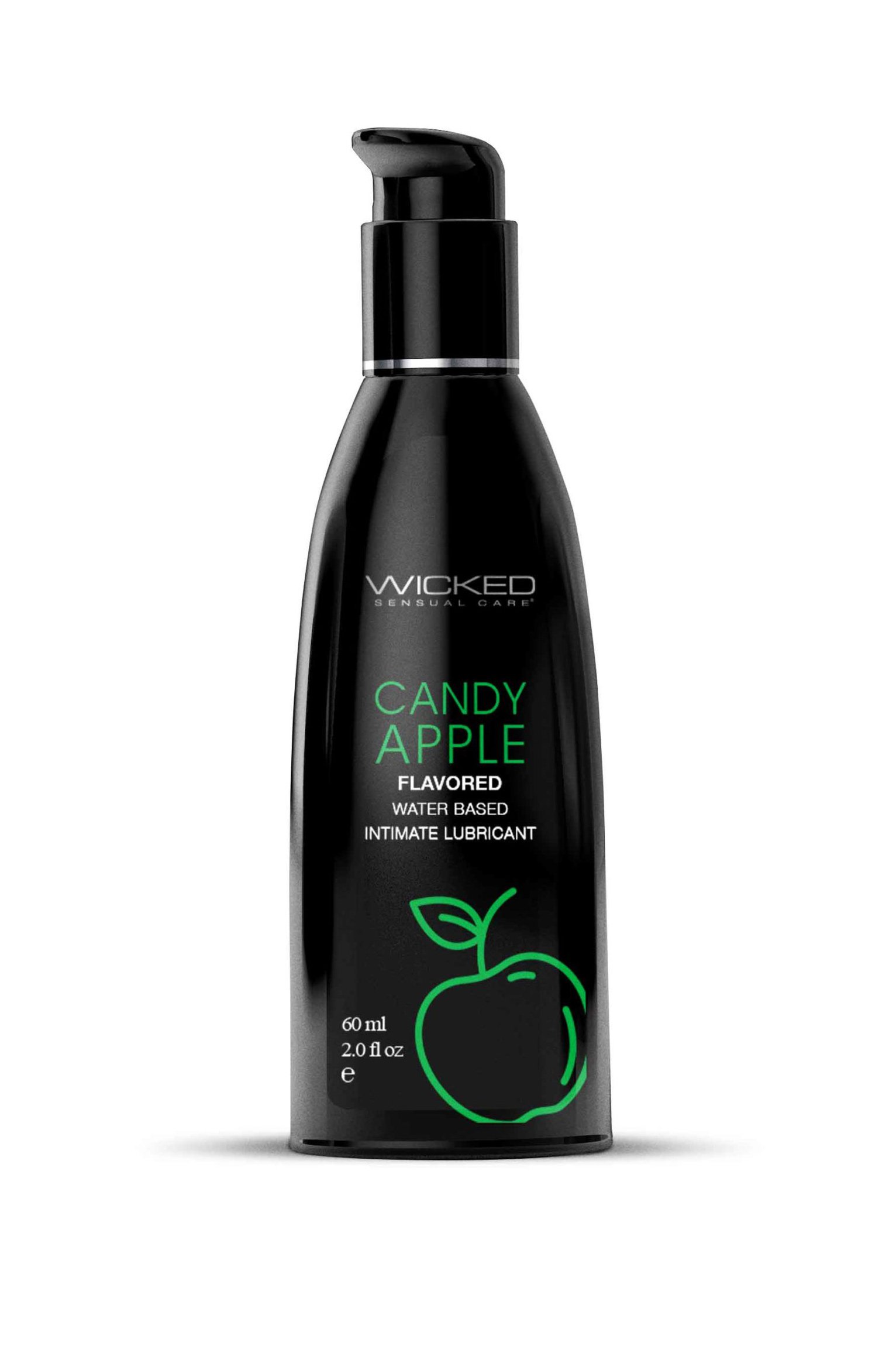1K4yM7NA7DS8rLyZ8MyCJdqCbSd4AEj5.jpg Aqua Candy Apple Flavored Water Based Intimate Lubricant - 2 Fl. Oz. - Image 1