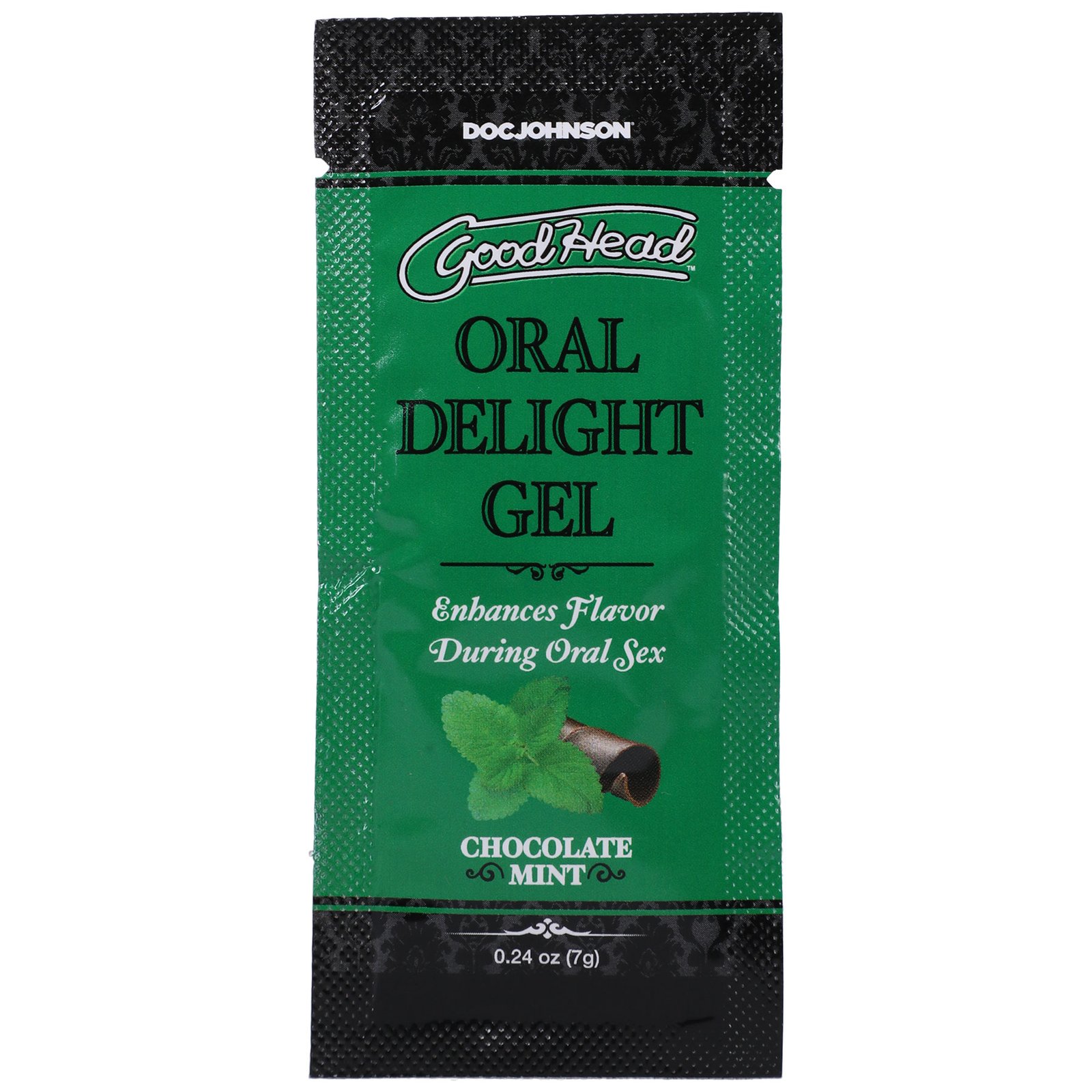 1hkDmpC9CQvQnNRklvxL7xtV2KLwMOI8.jpg Goodhead - Oral Delight Gel - Chocolate Mint - 0.24 Oz - Image 1