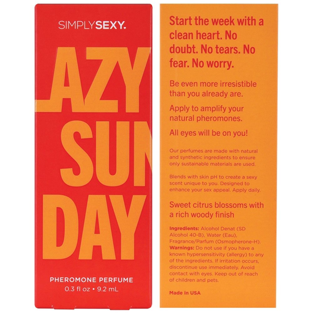 1v2ymbZPIhQmwPtT4lCh8ztscrvWU3fP.jpg Simply Sexy Pheromone Perfume Lazy Sunday 0.3 Oz - Image 1