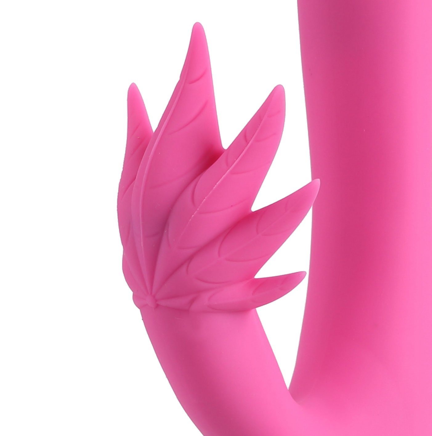 29v25EfmJhwLyUv2ijbQ0FXLVCLnseNC.jpg Maui 420 Series - Dual Motor G-Spot Pot Leaf - Rechargeable Vibrator - Pink - Image 1