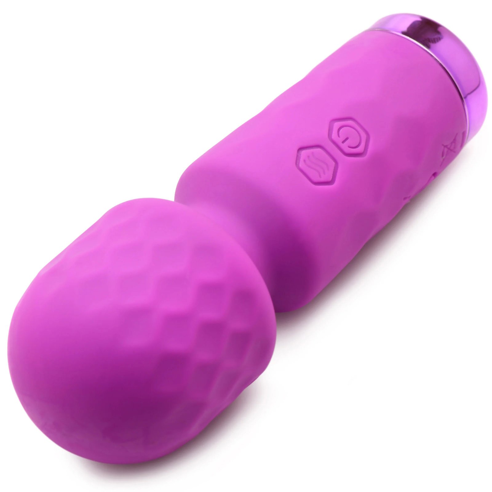 2XmlnVUu2I6diH73ecsxWTP1bSscGBPT.jpg 10x Mini Silicone Wand - Purple - Image 1