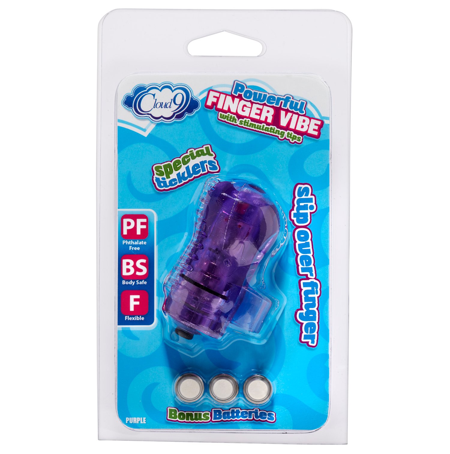 2mJrtq6SG9Qu7eLF8tqb1XbLLro67zEm.jpg Finger Vibe W/stimulating Tips Purple - Image 1