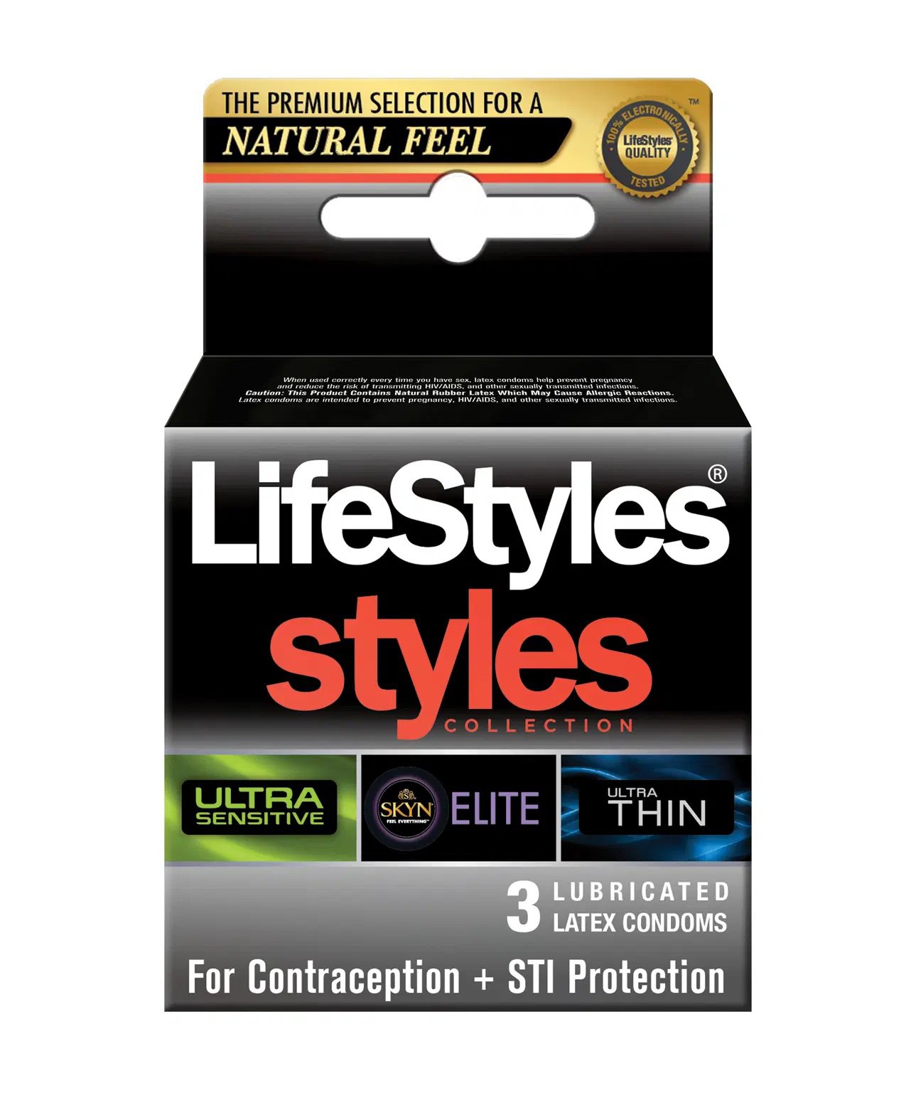 3yjtvWL1EWJXa7oaO2J4vKWfu7b2pvzI.jpg Lifestyles - Styles Sensitive 3 Pk - Image 1