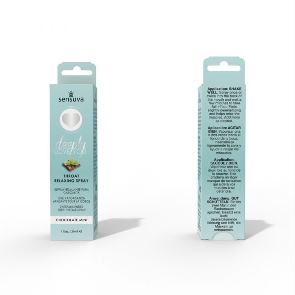 Deeply Love You Throat Relaxing Spray - Chocolate Mint - 1 Fl. Oz.
