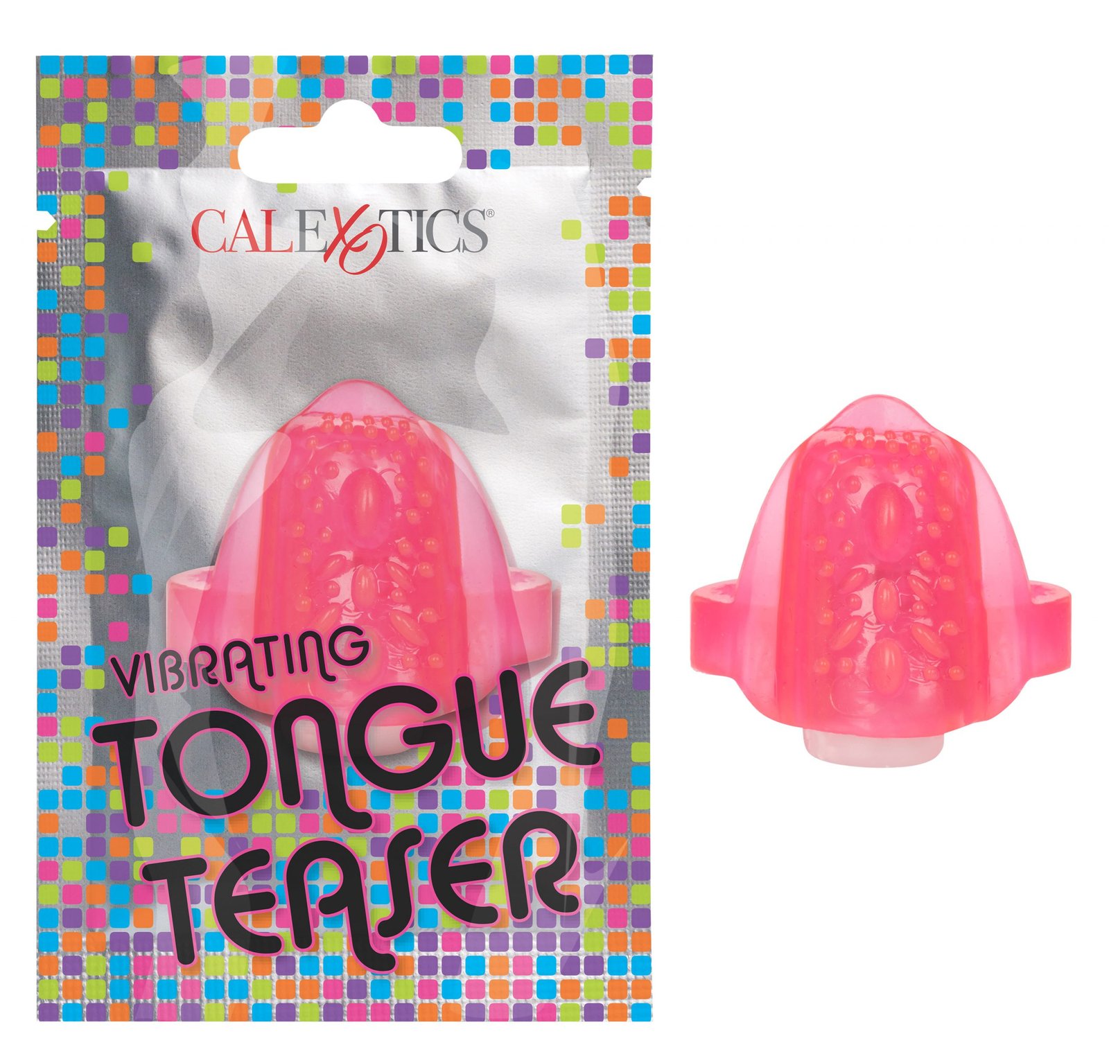 4nZ4ZnoklrUelKj8pzwiRuE0GuLSTgo6.jpg Foil Pack Vibrating Tongue Teaser - Pink - Image 1