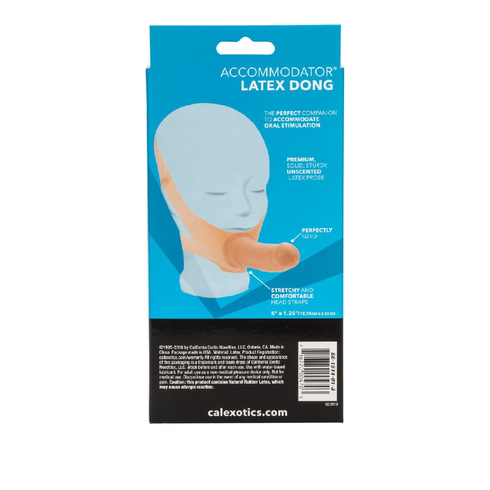 5cay6cbT.jpg The Original Accommodator Latex Dong - Ivory - Image 1