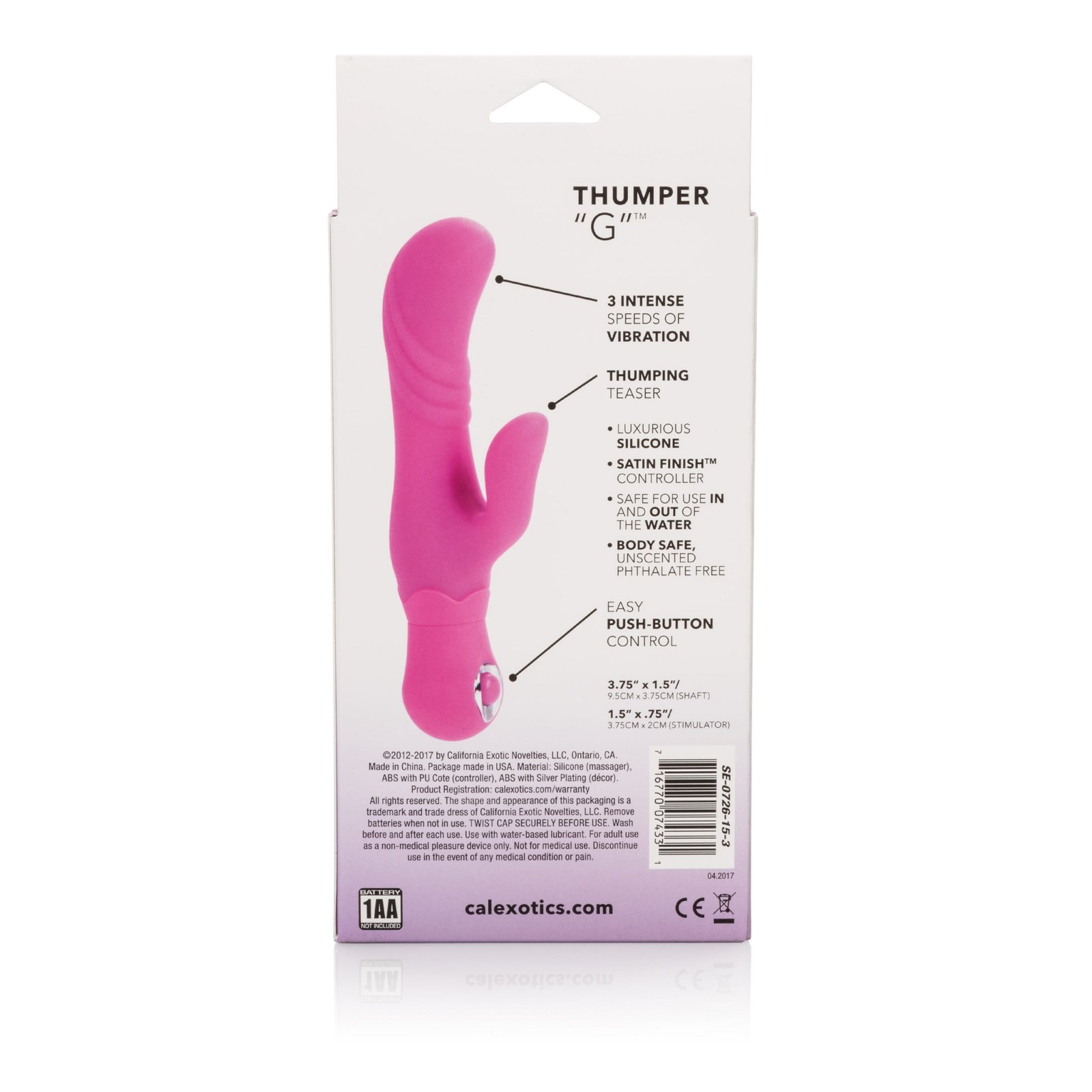 76ZcGdXE0O2c8q8en8FBevjPMTGzX48c.jpg Posh Silicone Thumper G - Pink - Image 1