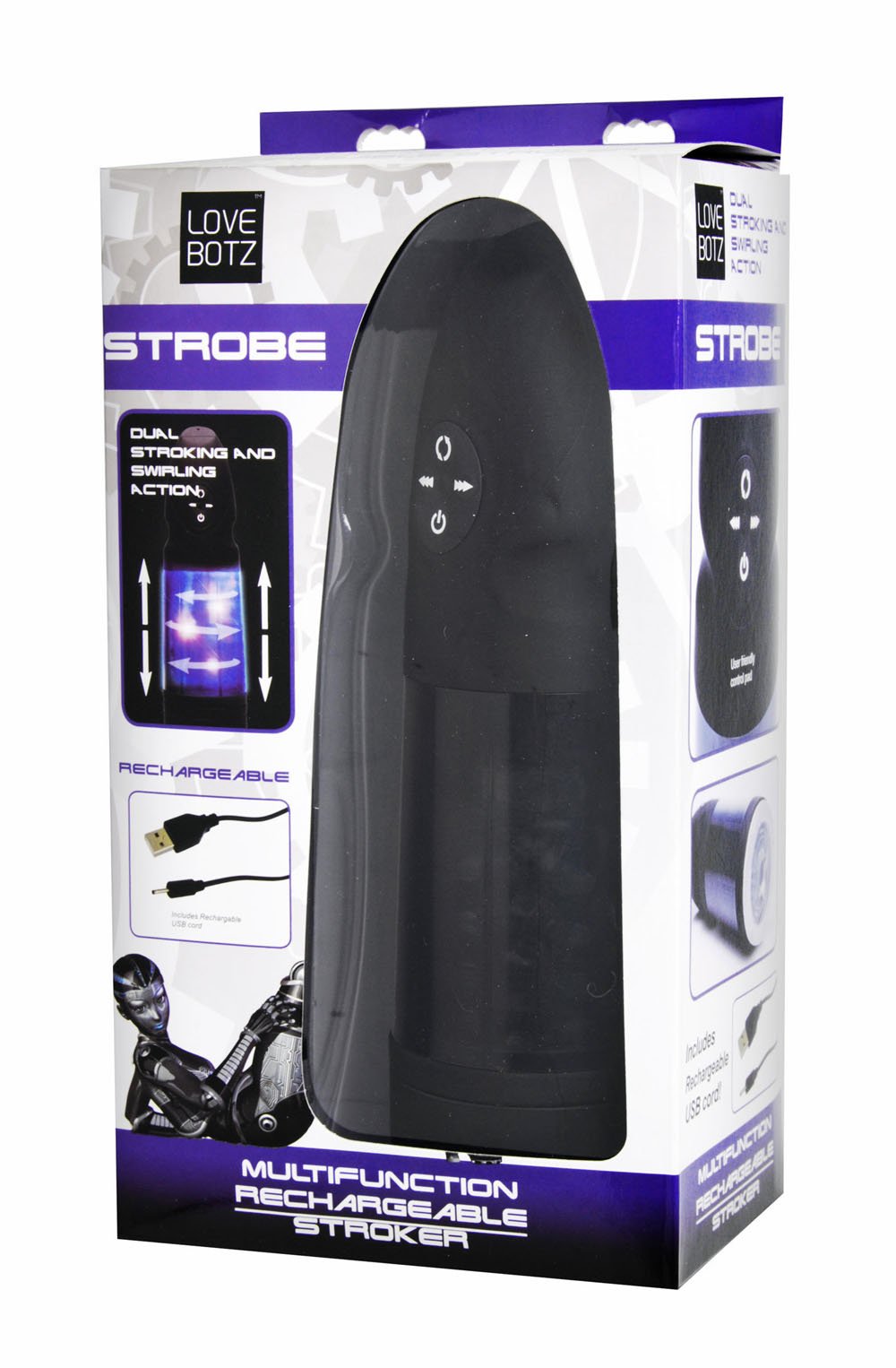 7M5Jz1xaSoaHUB4e89RKyfYC6SLlWEeJ.jpg Love Botz Stroke Multifunction Rechargeable Stroker - Image 1