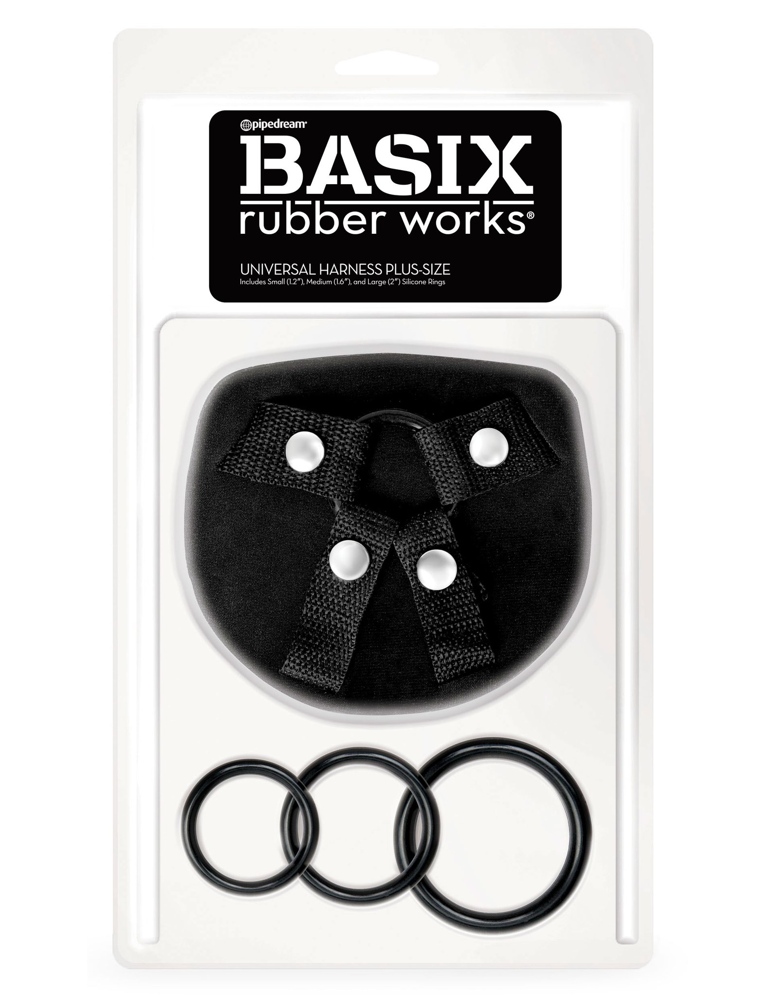 7sZp80vtz2FlIV35OxpA0C1kqLmzzcq2.jpg Basix Rubber Works Universal Harness - Plus Size - Image 1