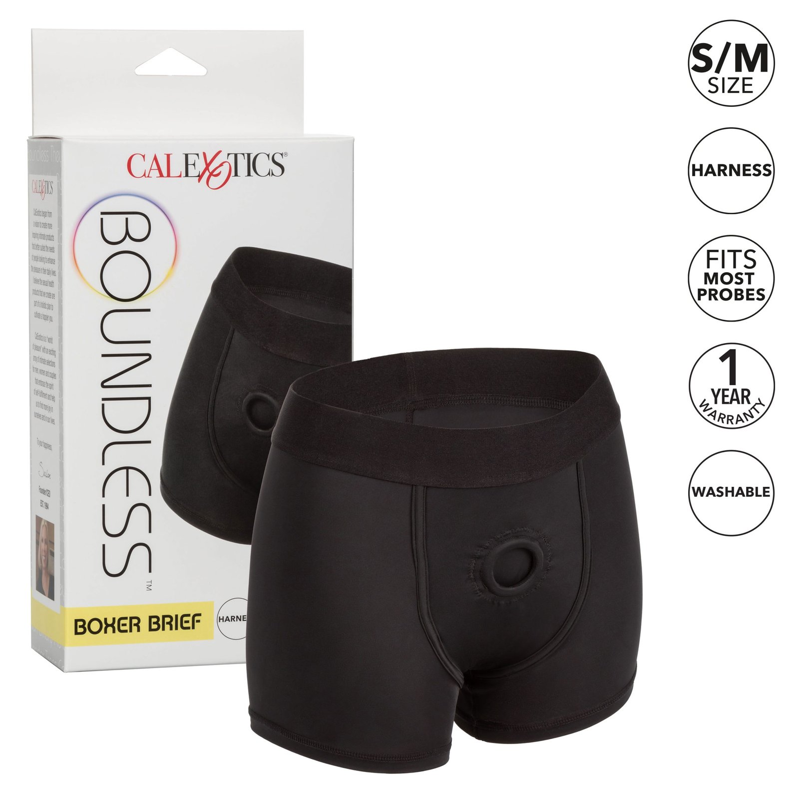 A691myrKKILTy6GKQG2ojwNOjbPznSyK.jpg Boundless Boxer Brief - S/m - Black - Image 1