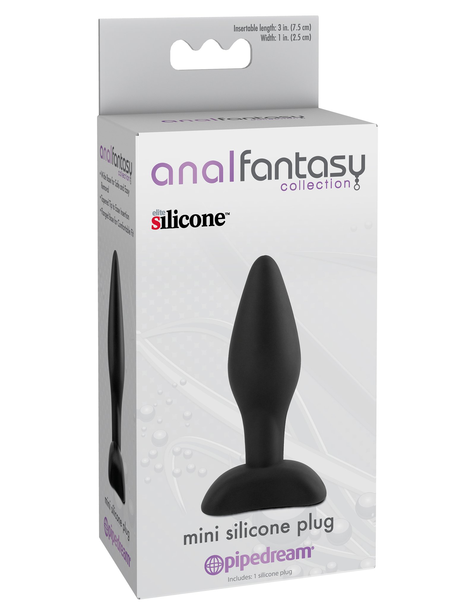 AcXSjyPpR1Q2mancFZcQGoooLnoXzEoZ.jpg Anal Fantasy Collection Mini Silicone Plug - Black - Image 1