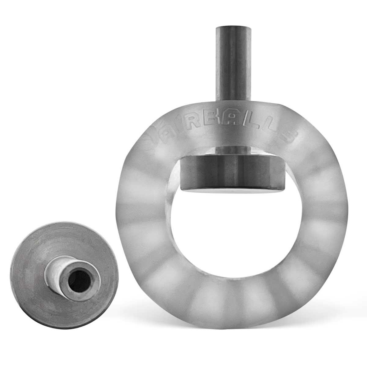 AjnpIMf0qWdUQT6T6TWSSqlOPQWfVBxI.jpg Airballs Electro Air-Lite Ballstretcher With Two 4mm Electro Contact - Clear Ice - Image 1