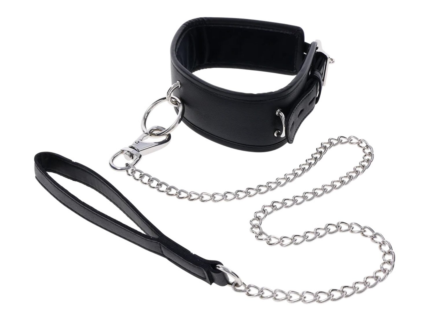 CJRQi0XrMPqb4evB4UFLUquh3RNpcWNg.jpg Edge Collar and Leash - Black - Image 1