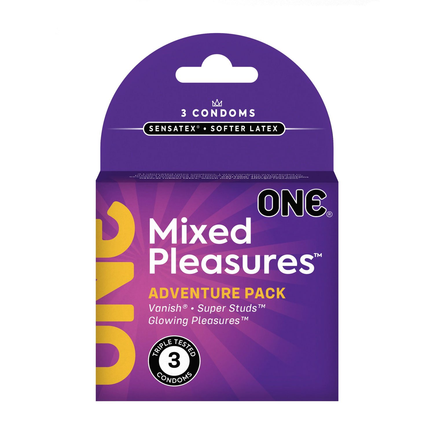 CeCr6NLyGB6idwP016zQASXEGq61enGB.jpg One Mixed Pleasures 3 Count Condoms - Image 1
