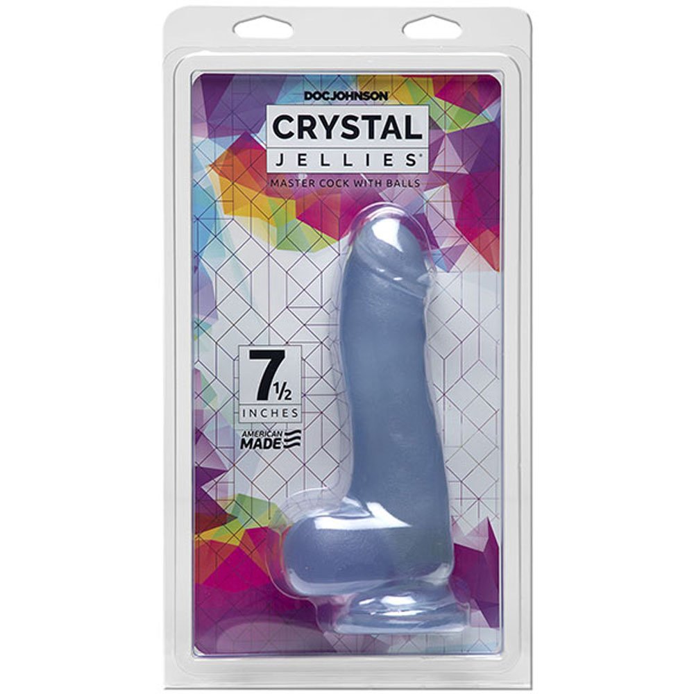 Cm6FfKb86iX2TnE40QdHNevKe6tsHTyI.jpg Crystal Jellies - 7.5 Inch Master Cock With Balls - Image 1