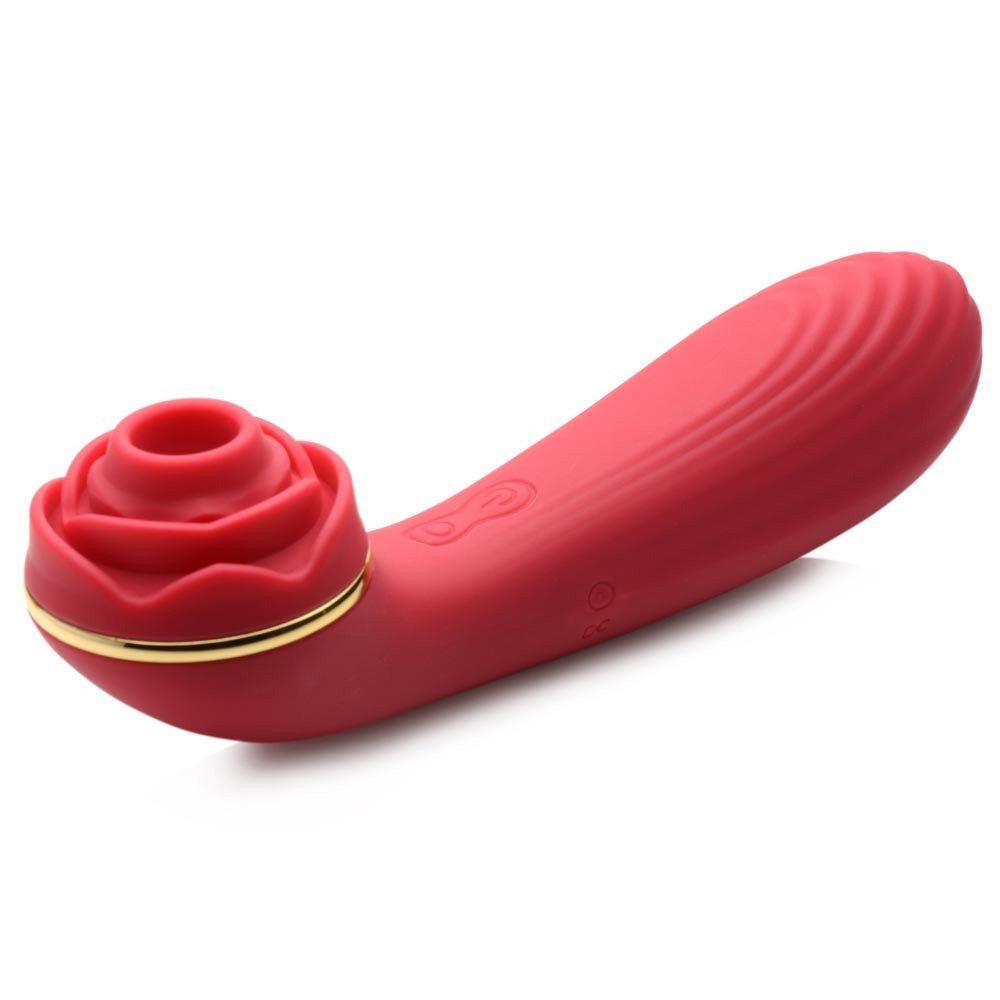 D1DH0h4azjc8lILofAQ851XzCCgZqZDi.jpg Bloomgasm Passion Petals 10x Suction Rose Vibrator - Red - Image 1