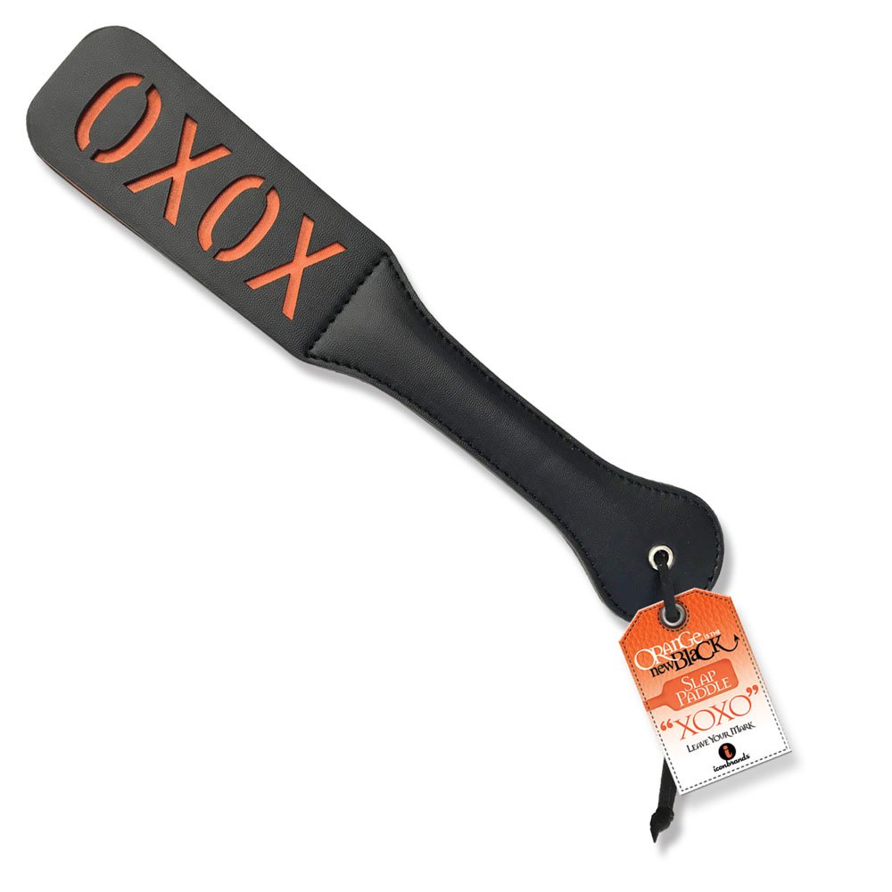 D31gMAjoNjHick6vy7AzapHRbuTOMPX8.jpg Orange Is the New Black Xoxo Slap Paddle - Image 1