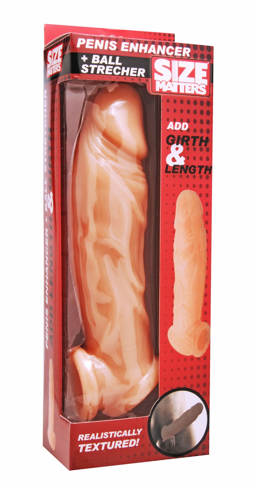 DaBcUJi2zGfiFBKRwxYrsXZqGWE2FRH0.jpg Realistic Flesh Penis Enhancer and Ball Stretcher - Image 1