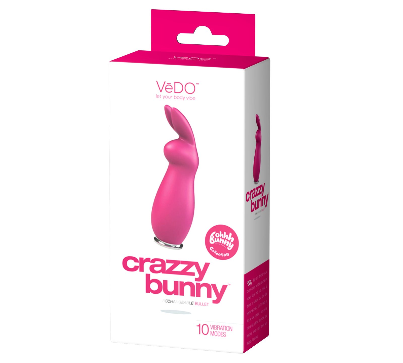 EjepMNi2UxTdXTL6s4r1VEsJ4YAnFzQL.jpg Crazzy Bunny Rechargeable Bullet - Pretty in Pink - Image 1
