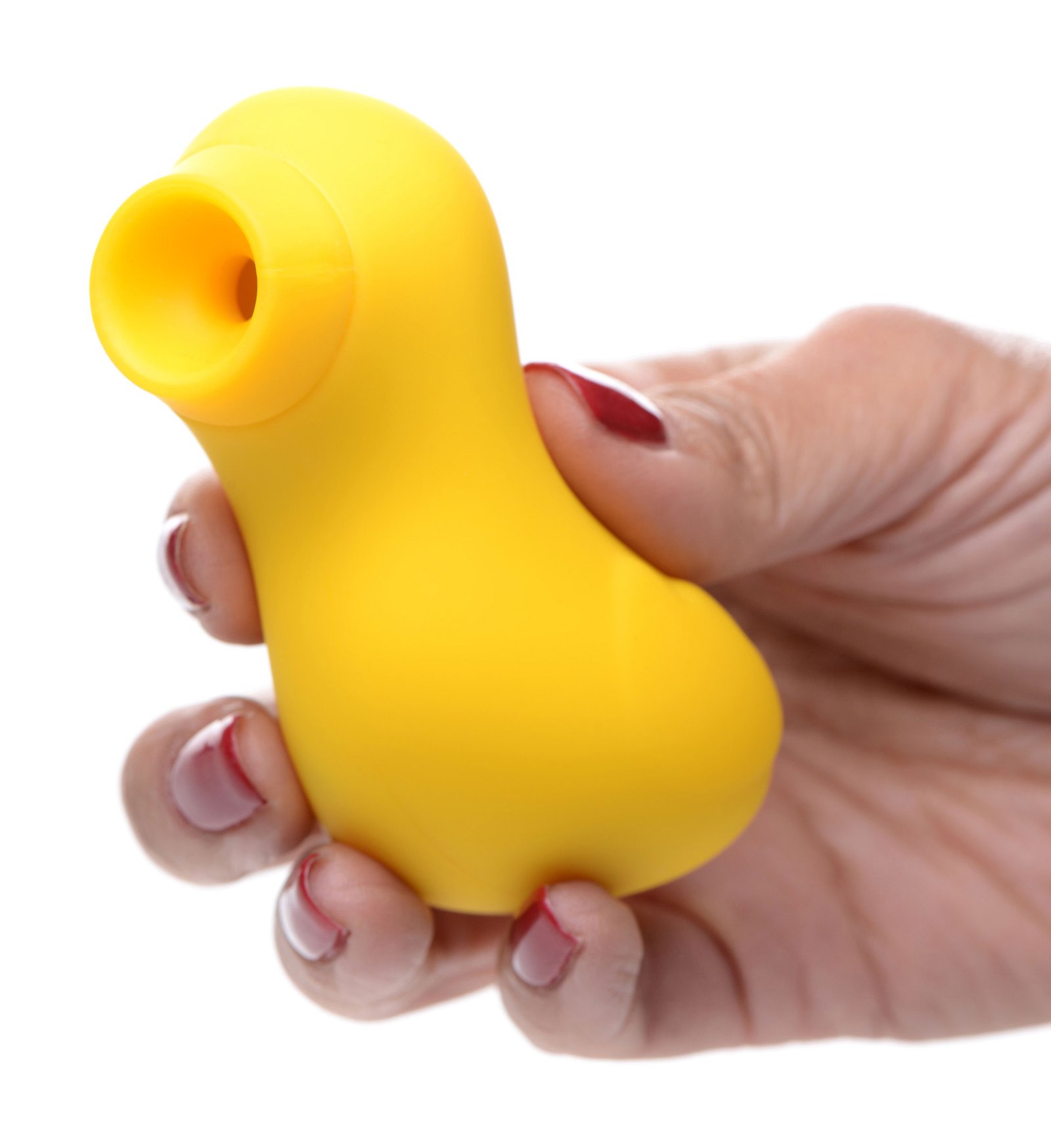 G3FASzEujQO8EpIj1f9nCEh9sgQHjq2M.jpg Sucky Ducky Silicone Clitoral Stimulator - Yellow - Image 1