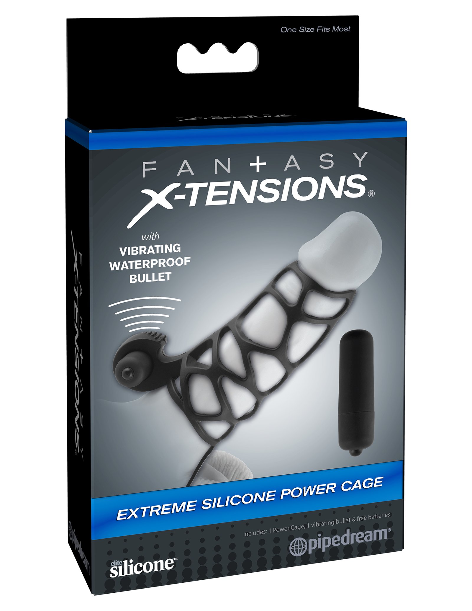 GVEfTI9gy8VdPovYgQ1x6T9JyI491UnJ.jpg Fantasy X-Tensions Extreme Silicone Power Cage - Black - Image 1