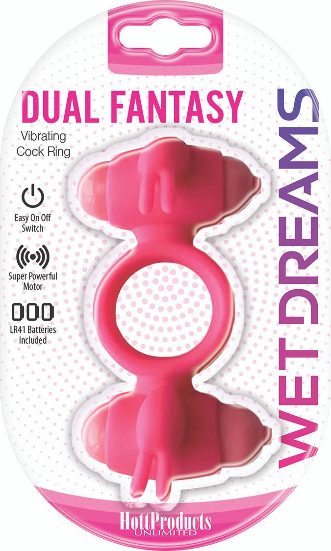 Hd1K0UTYVJMXwQVuvDtYzPNSvFLsL86a.jpg Wet Dreams - Dual Fantasy Cock Ring With Turbo Motors - Pink - Image 1
