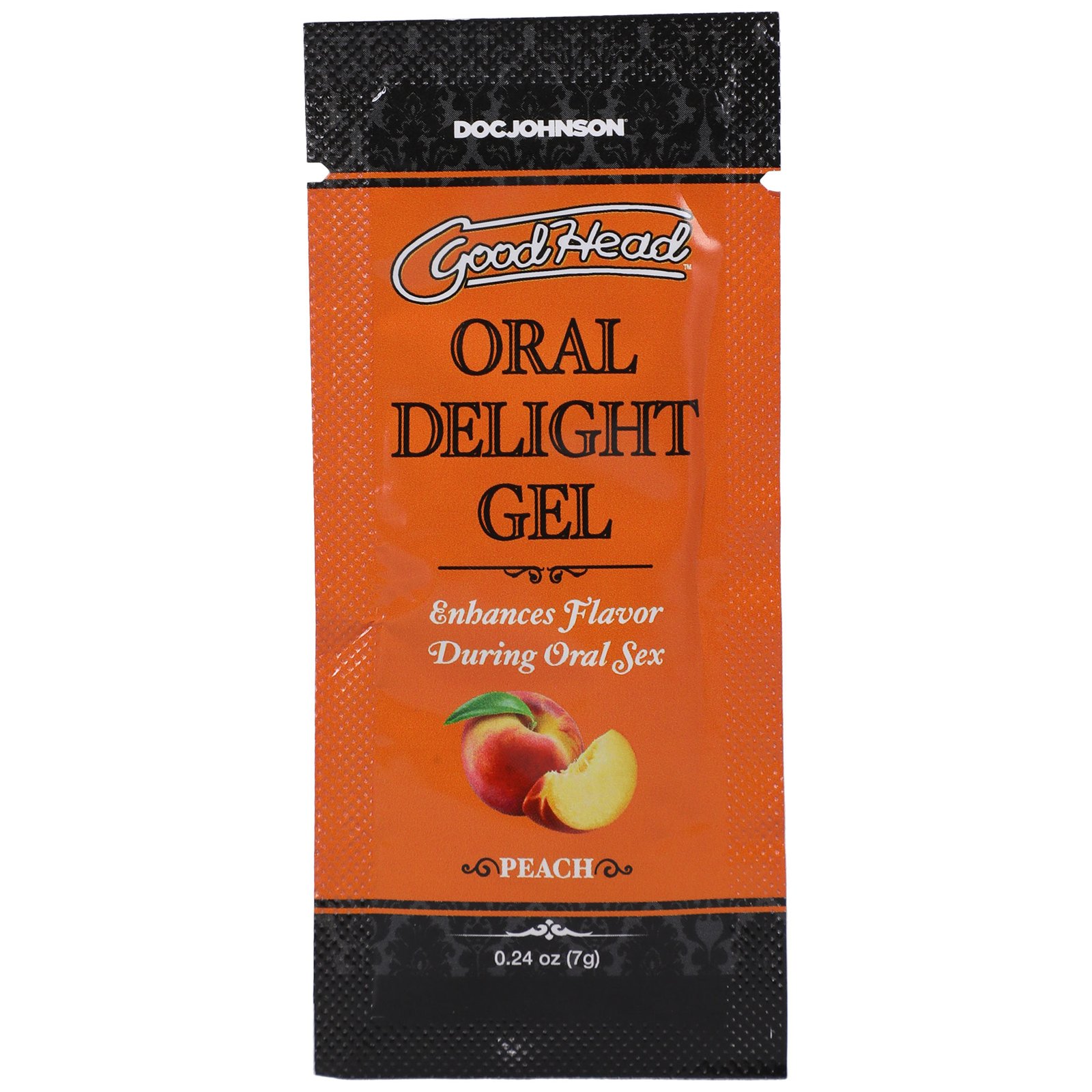 HmlUCwVOE1Crx6KpacHGLncG4bJcq76C.jpg Goodhead - Oral Delight Gel - Peach - 0.24 Oz - Image 1