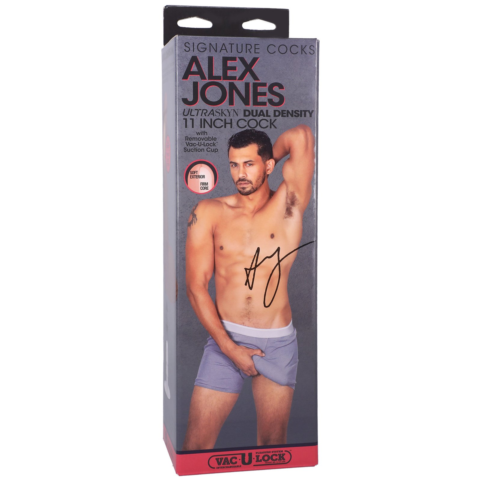 IFrE7yKjeLbd0N9mqPUCm0gzBm4vywlF.jpg Signature Cocks - Alex Jones 11 Inch Cock With Removable Vac-U-Lock Suction Cup - Caramel - Image 1