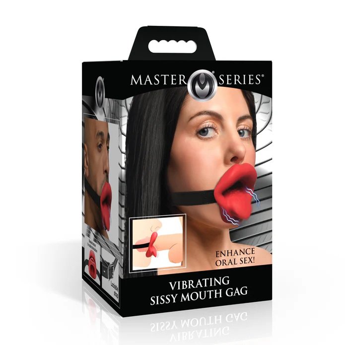 InEjdHGl.jpg Vibrating Sissy Mouth Gag - Image 1