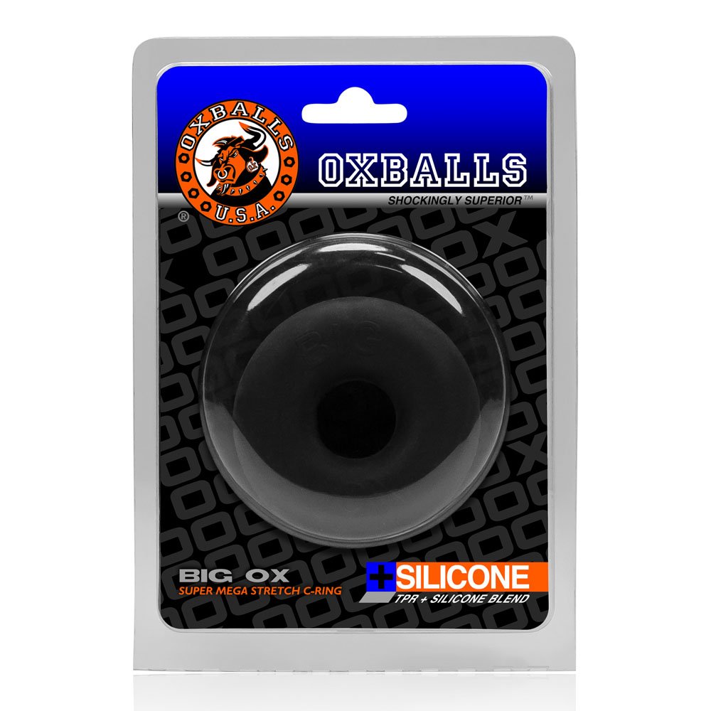 KTuyB5MspDKxncPw3bAprsjIEbxxlqJq.jpg Oxballs Big Ox Cockring - Black - Image 1