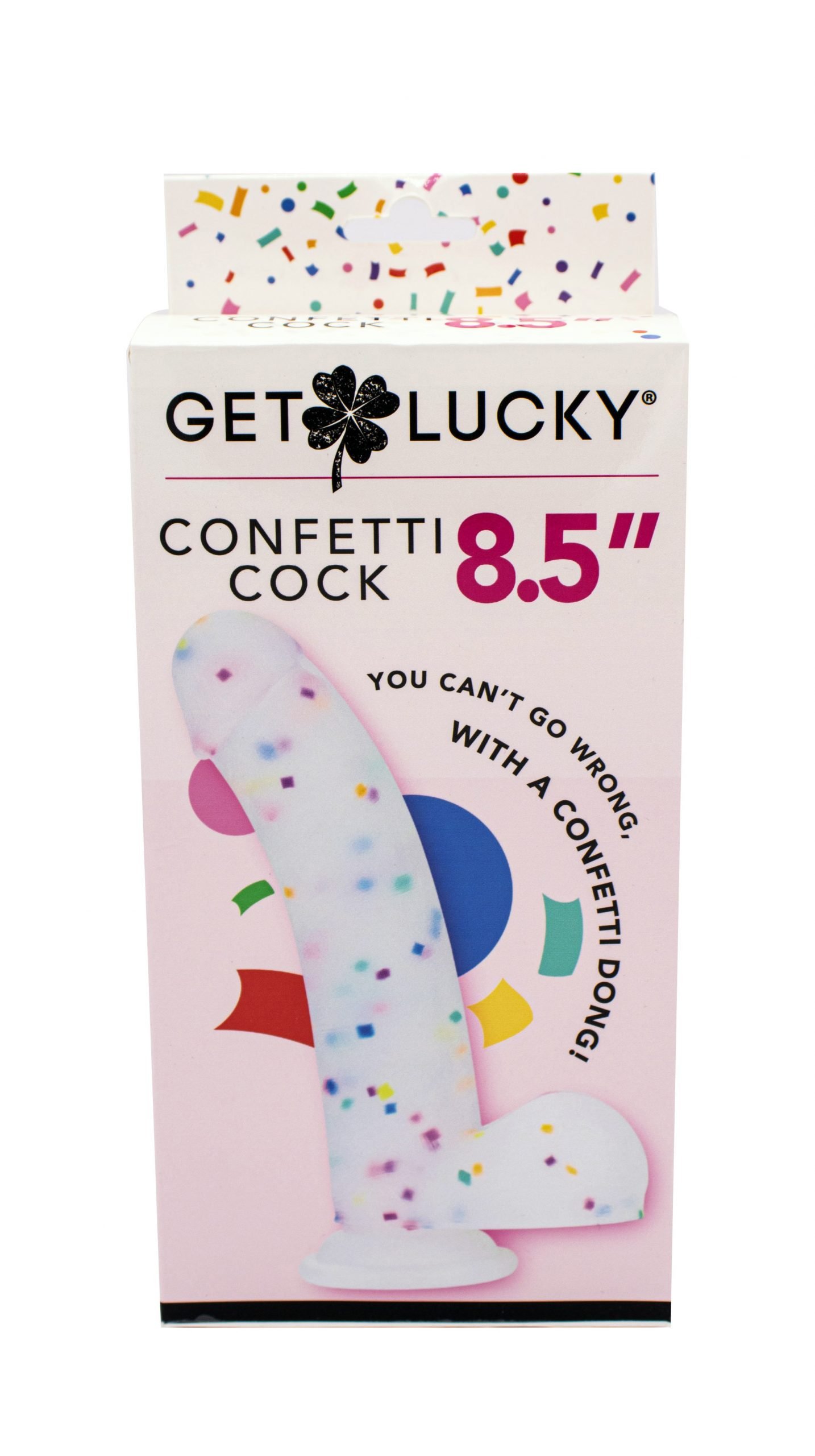 Kfc0ctObczVanoQ9caWjEZablbizCNDT.jpg Get Lucky Confetti Cock - 8.5 Inch - Image 1