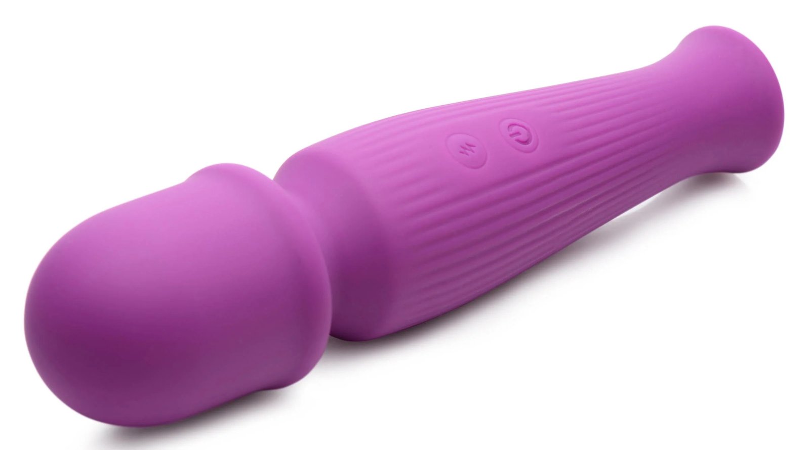 KgC7Hqu5iw9ot3F0ooXF6zBuYTOZkm6K.jpg Silicone Wand Massager - Violet - Image 1