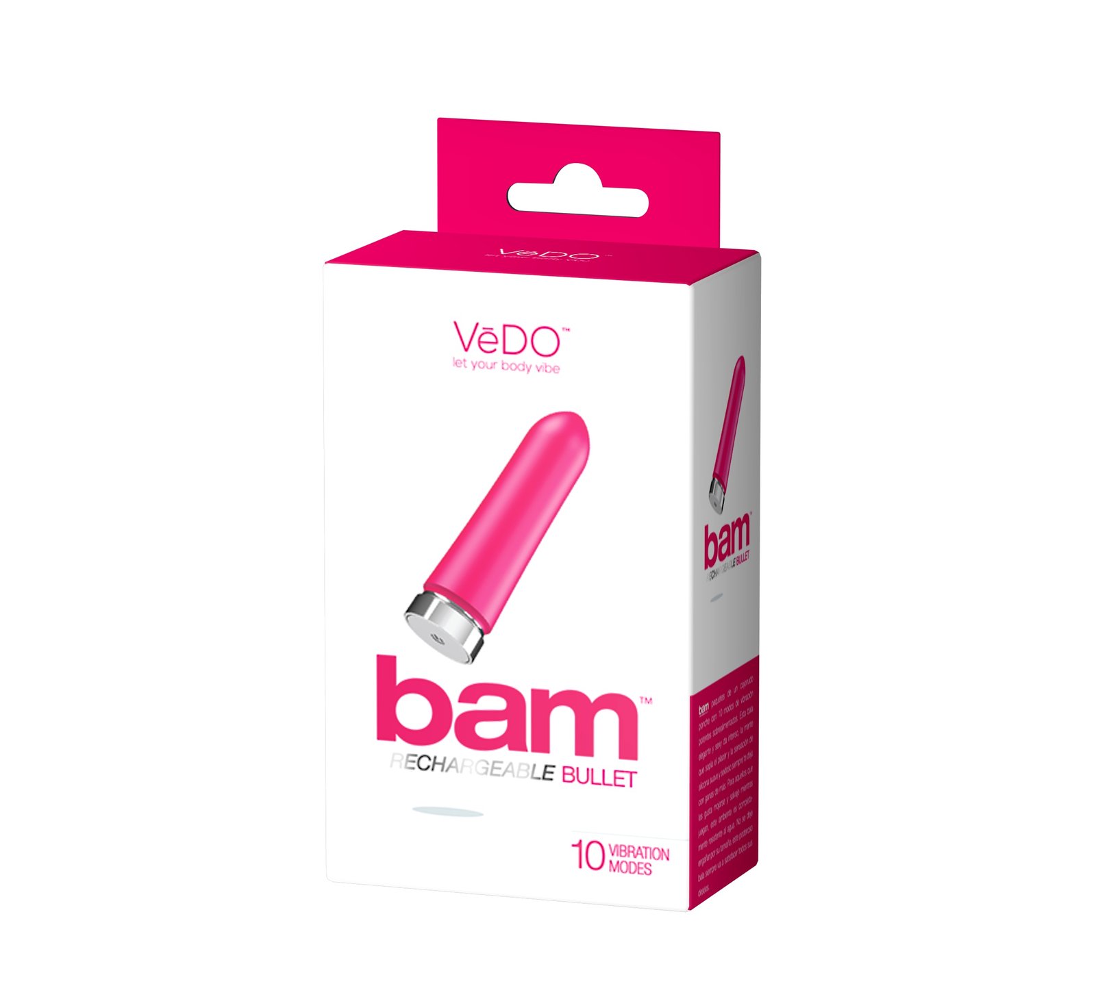 L6VZYeJNQ0dRj7NuoOKwhWnSCOzscmmt.jpg Bam Rechargeable Bullet - Hot in Bed Pink - Image 1