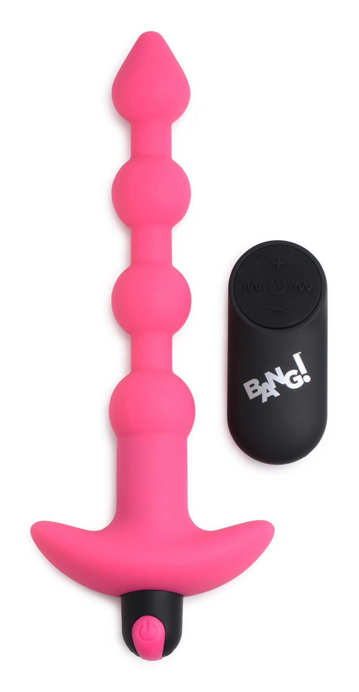 MRFx60uvny1RHxVDAMg7XU8lTsHoSrul.jpg Bang - Vibrating Silicone Anal Beads and Remote Control - Pink - Image 1