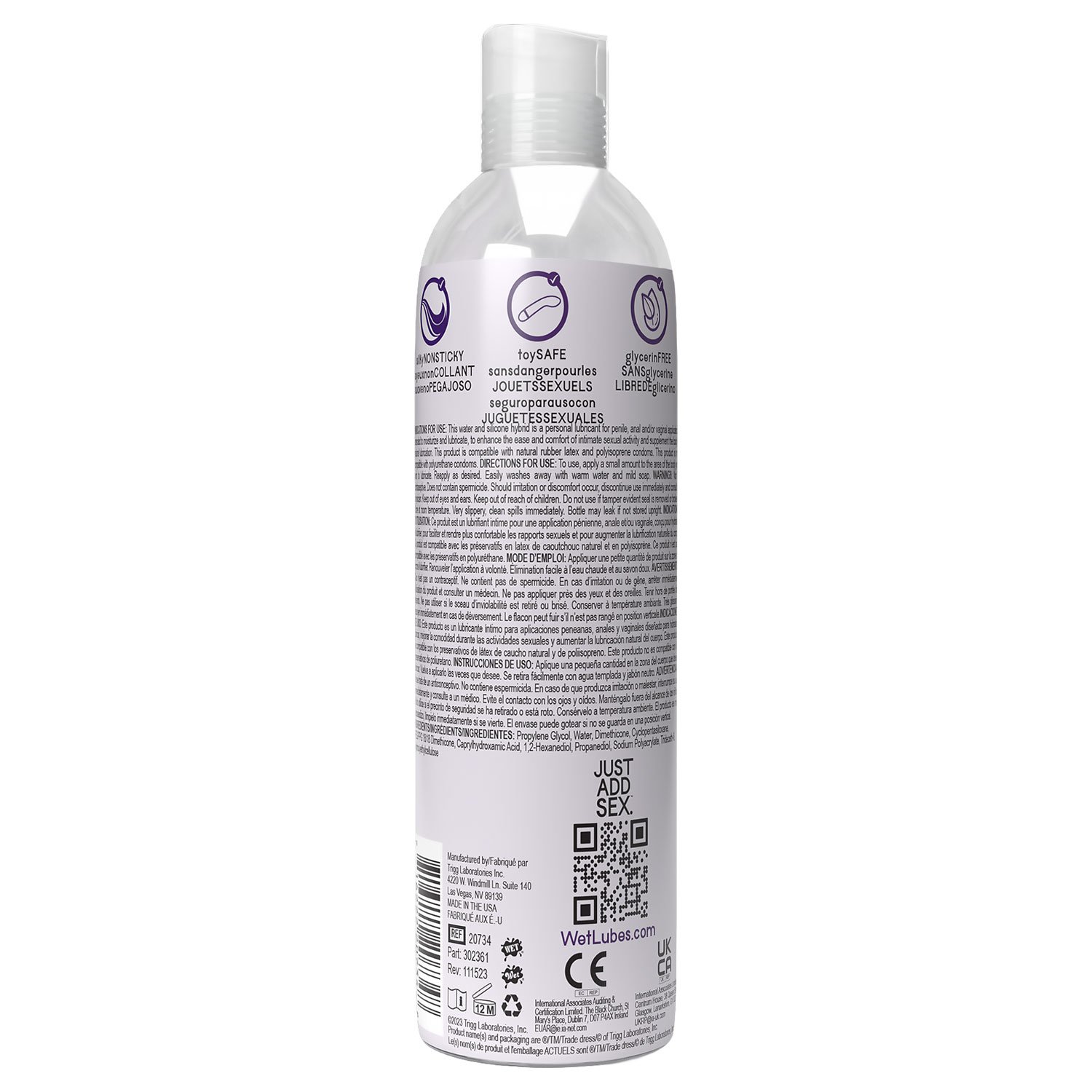 Mp3CyIEymN1Te0xXgwfFB97wvYXNtstI.jpg Wet Hybrid Luxury Water/silicone Blend Based Lubricant 4 Oz - Image 1