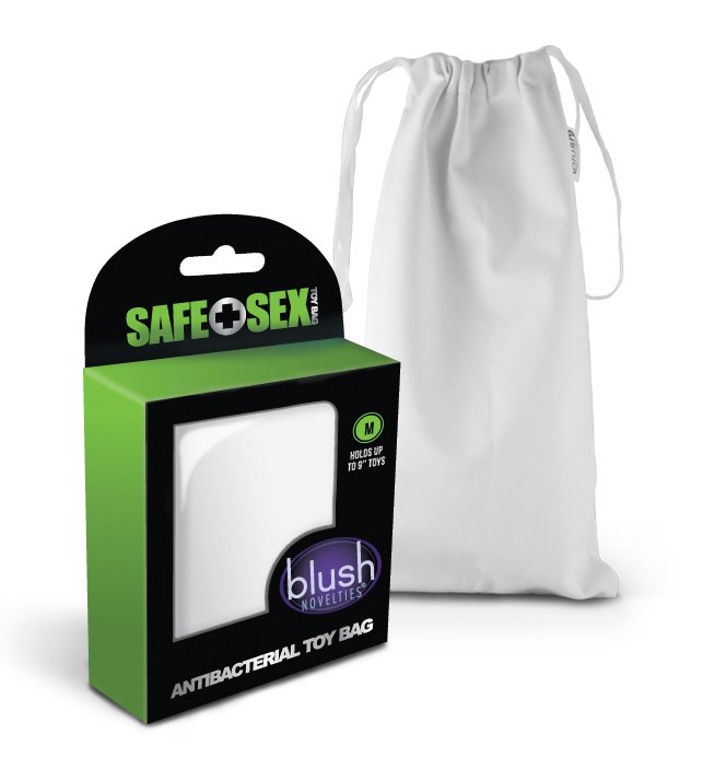NLfMT6nE30Lo9nJYFo7JQlHY8IxywtX7.jpg Safe Sex - Antibacterial Toy Bag - Medium - 24 Piece Counter Display - Image 1