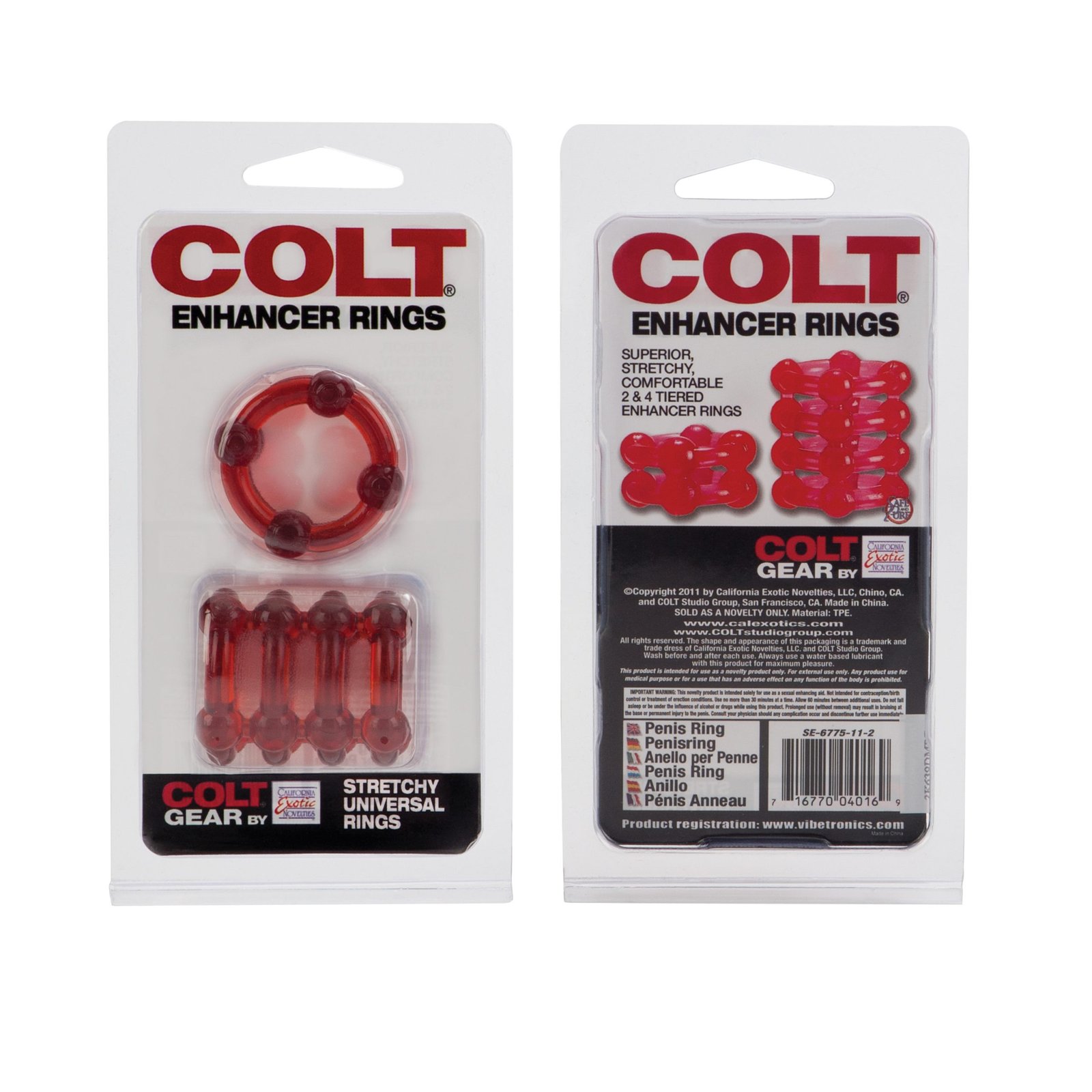 NMwTNGBibrRBJzctn8Z0LCBiYPu0TsDt.jpg Colt Enhancer Rings - Red - Image 1