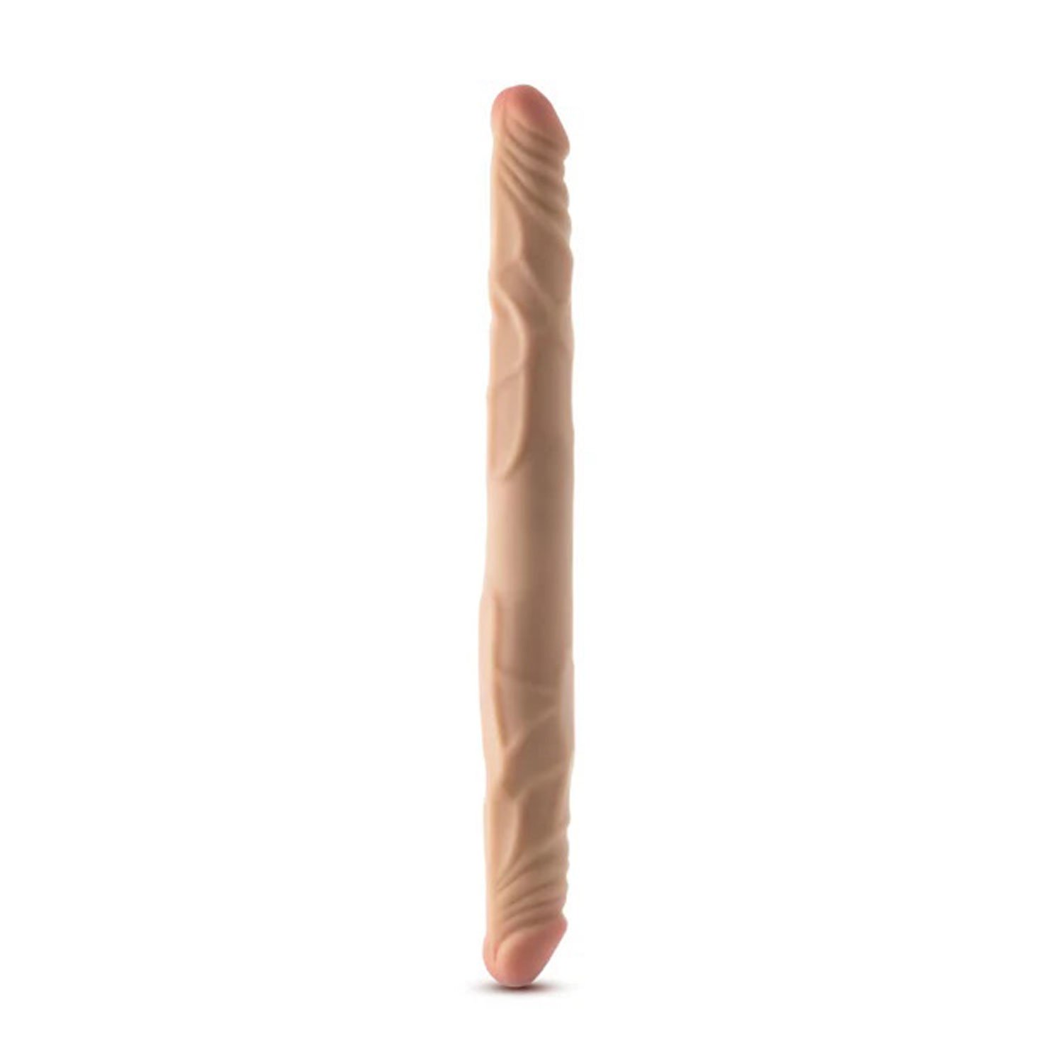 NTXTRZUc0DVaOkDA5N4zAwpfYidJ7W7e.jpg Dr. Skin Plus - 14 Posable Double Dong - Beige - Image 1