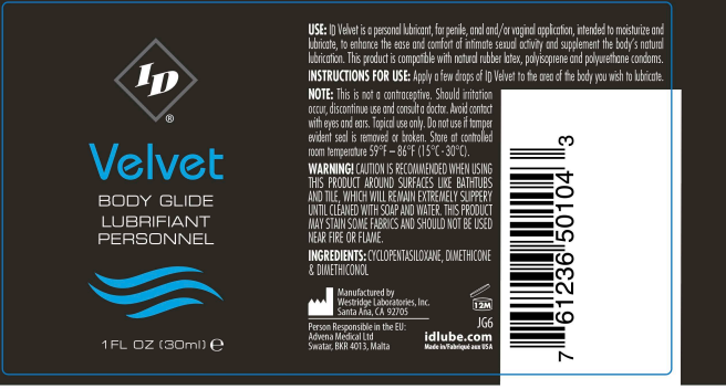 QHBqKAzh.png ID Velvet Body Glide 1 Oz - Image 1