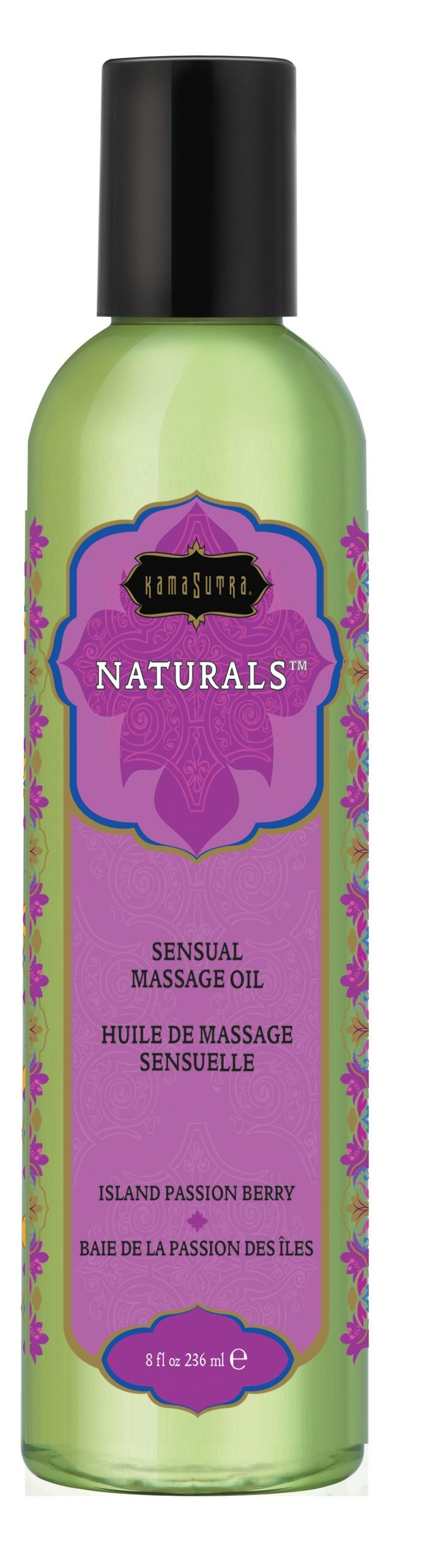 SONY DSC Naturals Massage Oil - Island Passion Berry - 8 Fl. Oz. - Image 1
