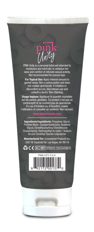 Pink Unity 3.3 Oz. Tube