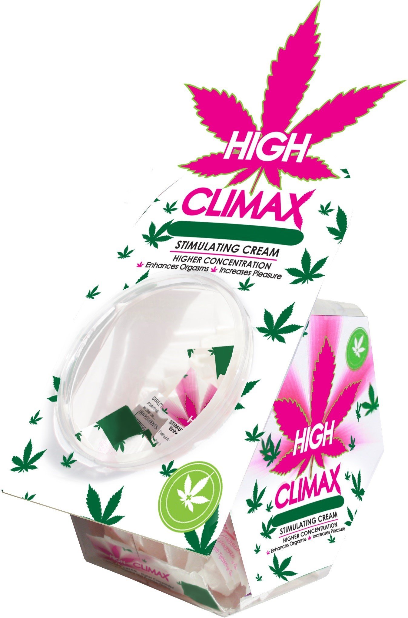 RPHkjF9Vr3P1Y2YkGDWzNbUB0Z5Ryf0c.jpg High Climax Female Stimulating Cream - 0.067 Fl. Oz. - 50 Pc. Bowl Display - Image 1