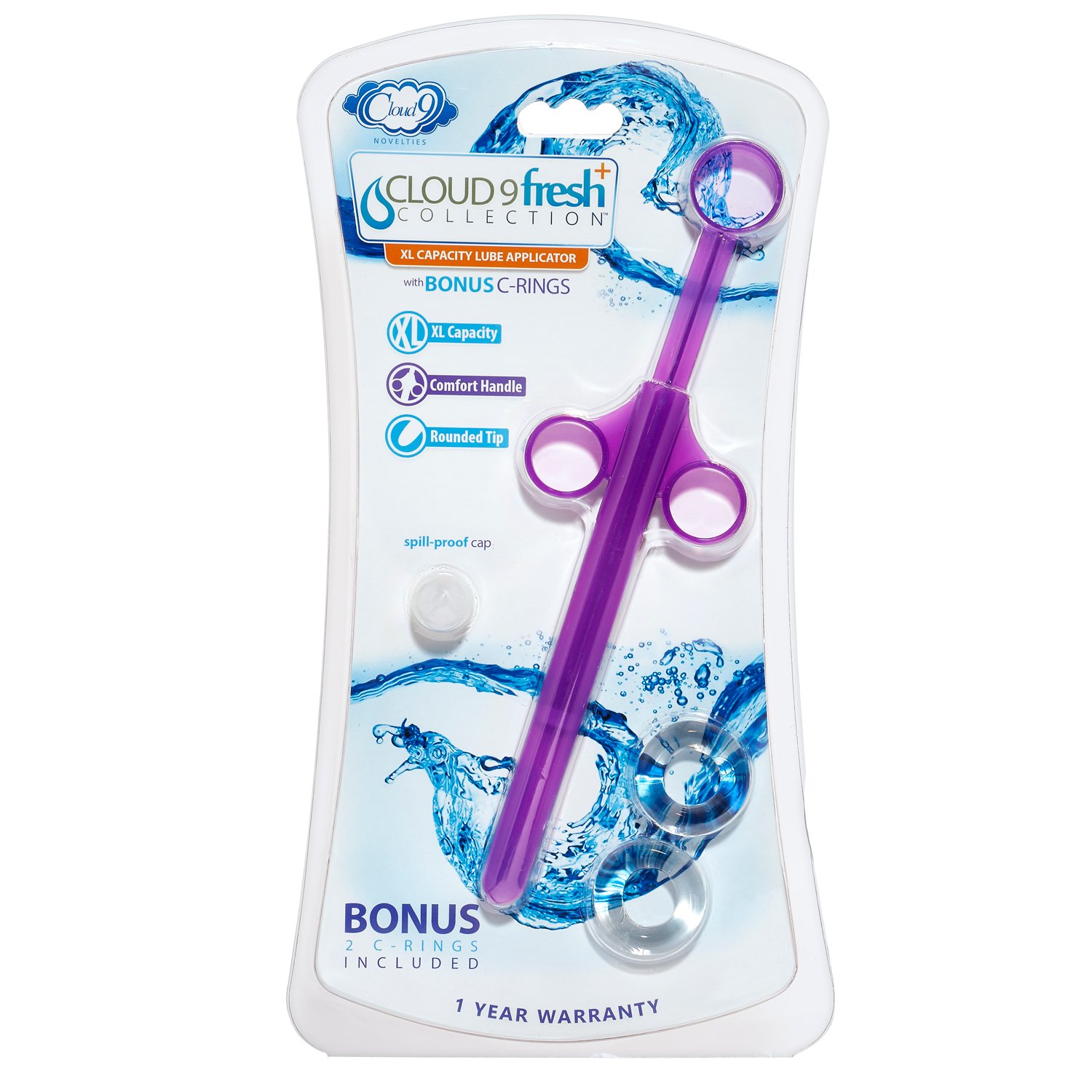 RzbR7UCrVa4sdHdGd4wWhTI3HZd7KrIb.jpg Fresh + XL Lube Applicator with C Rings Purple - Image 1
