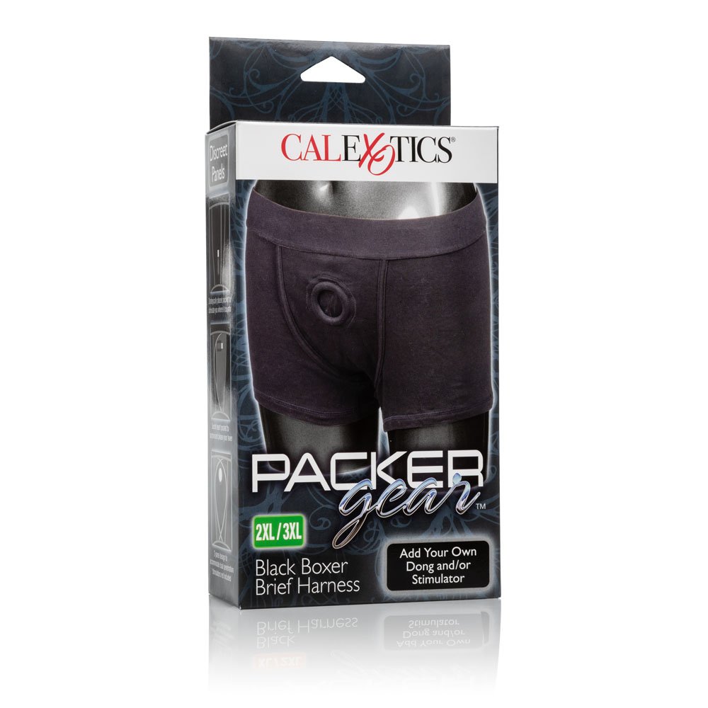 SuRbIVz0HhDdCIVKOK5XD9LL7iWIfyY2.jpg Packer Gear Black Boxer Brief Harness 2xl/3xl - Image 1
