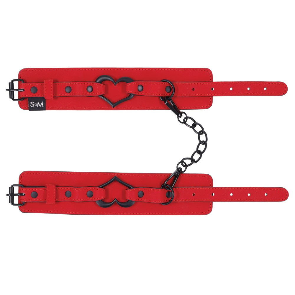 UB26ZIxcYO7uWWPkiLsr4mGSvqxdlvYV.jpg Amor Handcuffs - Red - Image 1