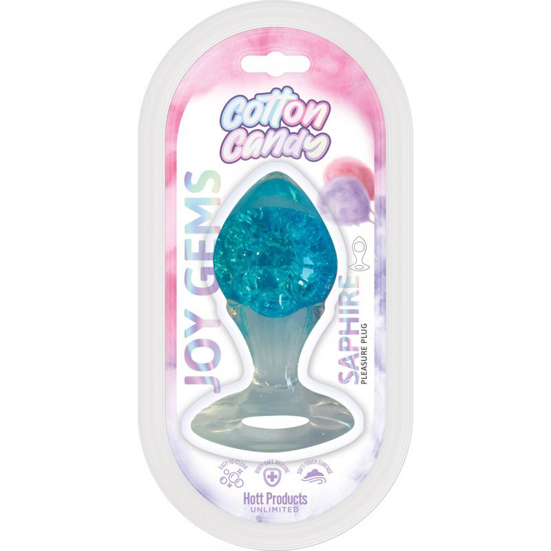 UTuccYVK.jpg Cotton Candy - Joy Gems Saphire Butt Plug - Image 1